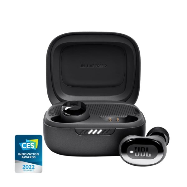 BLACK-In Ear, IPX5, Bluetooth headphone with play/pause and volume co