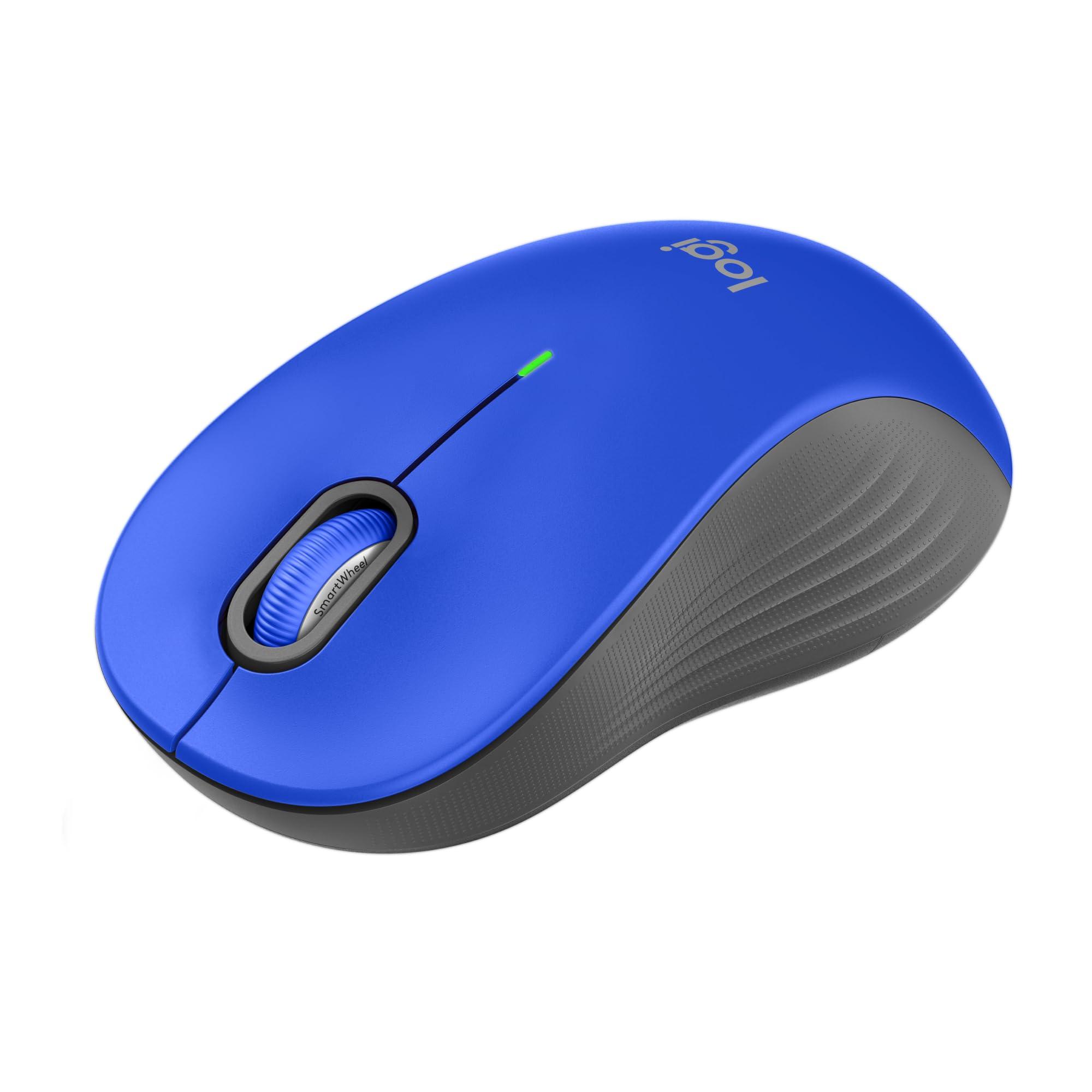 LOGITECH M191 Full-size wireless mouse - BLUE - 2.4GHZ -EMEA - M191
