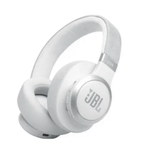 WHITE-Wireless Over-Ear Headphones with True Adaptive Noise Cancelling