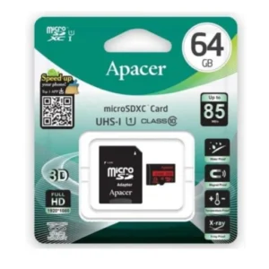 Apacer 64GB Micro SD CL 10