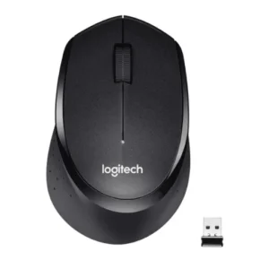 LOGITECH M330 WIRELESS MOUSE-SILENT-BLACK