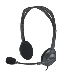 LOGITECH H111 Corded Stereo Headset - BLACK - 3.5 MM