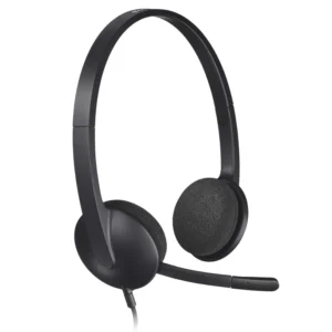 LOGITECH H340 Corded Headset - BLACK - USB
