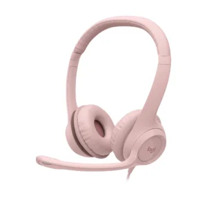 LOGITECH H390 Corded Headset - ROSE - USB