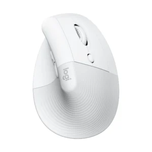 LOGITECH Lift Bluetooth Vertical Ergonomic Mouse - OFF-WHITE/PALE GREY