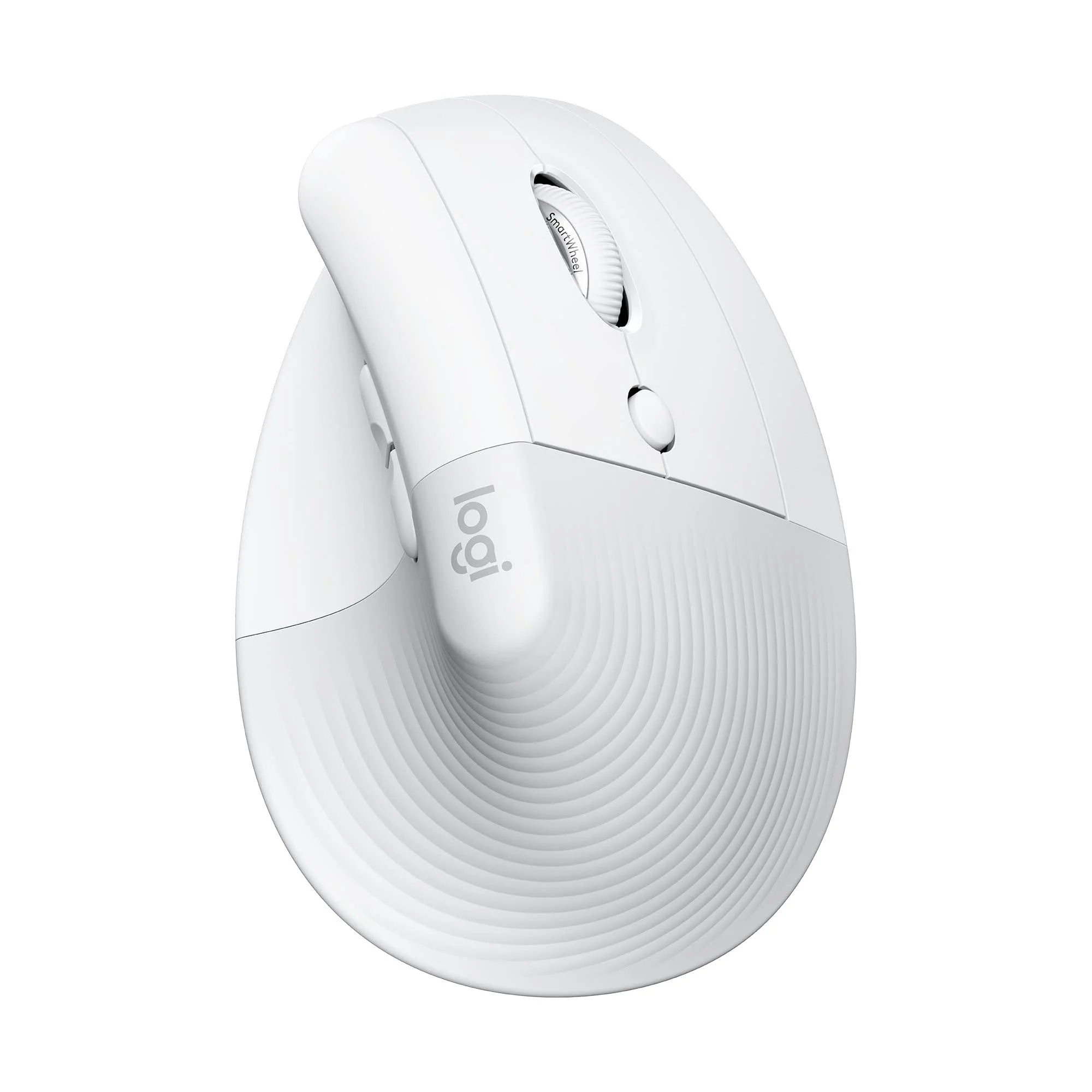 LOGITECH Lift Bluetooth Vertical Ergonomic Mouse - OFF-WHITE/PALE GREY