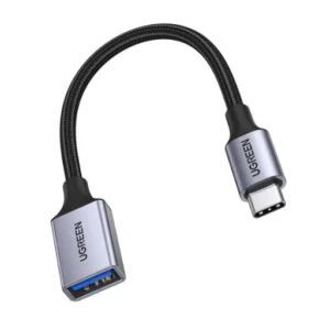 UGREEN US378 USB C male to USB 3.0 female  0.15m OTG (Black)