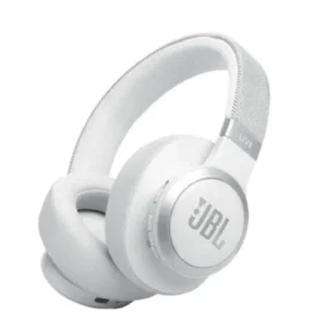 JBL – WHITE-Wireless Over-Ear Headphones with True Adaptive Noise Cancelling