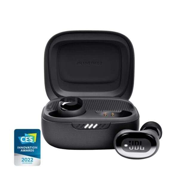 BLACK-In Ear, IPX5, Bluetooth headphone with play/pause and volume co